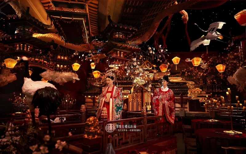 盛世长安 [ 最大22桌 · 高6.5m · 无柱 · 长方形 ·  ]
