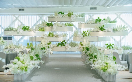 阳光厅 [ 最大20桌 · 高4.0m · 无柱 · 长方形 ·  ]