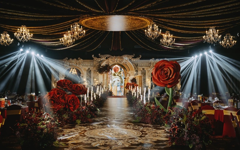 观澜荟宴会厅 [ 最大38桌 · 高10.0m · 无柱 · 长方形 ·  ]