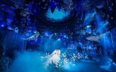 深海秘境 [ 最大12桌 · 高8.0m · 无柱 · 低消6988 ]