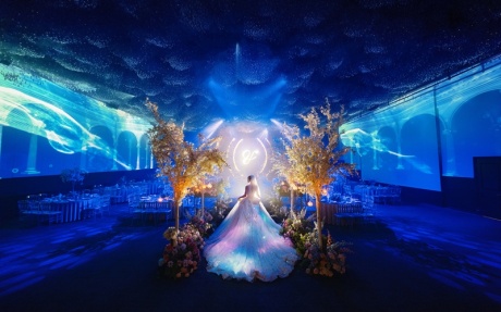 倾慕花园 [ 最大26桌 · 高8.0m · 无柱 ·  ]